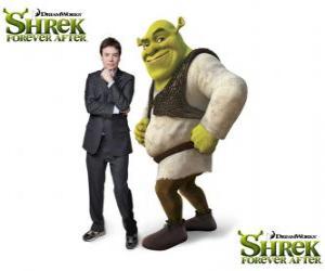 Puzzle Mike Myers παρέχει τη φωνή του Σρεκ στην τελευταία ταινία Shrek Forever Μετά